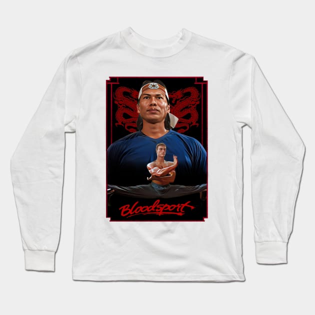 Bloodsport Long Sleeve T-Shirt by Fantasy Brush Designs